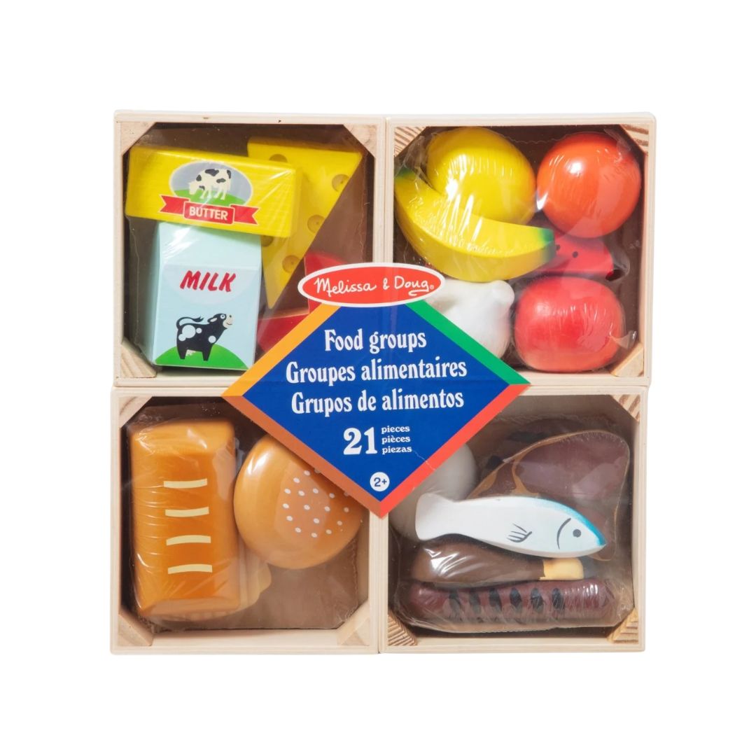 Melissa & Doug Wooden Food Set Melissa & Doug