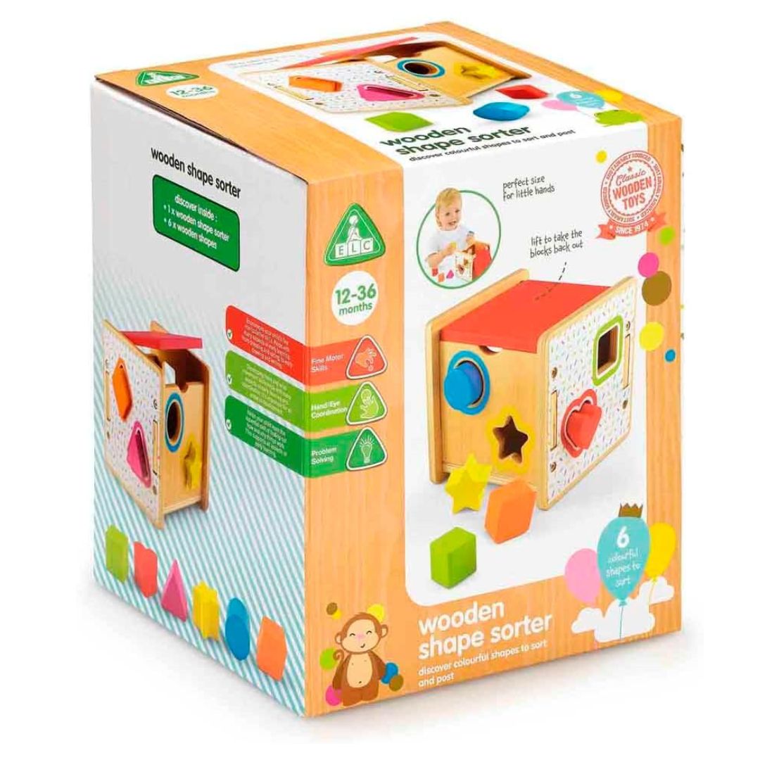 Early Learning Centre Wooden Shape Sorter Early Learning Centre