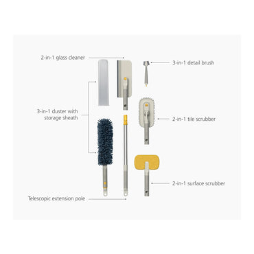 Joseph Joseph Clean Tech Deep Cleaning Set JOSEPH