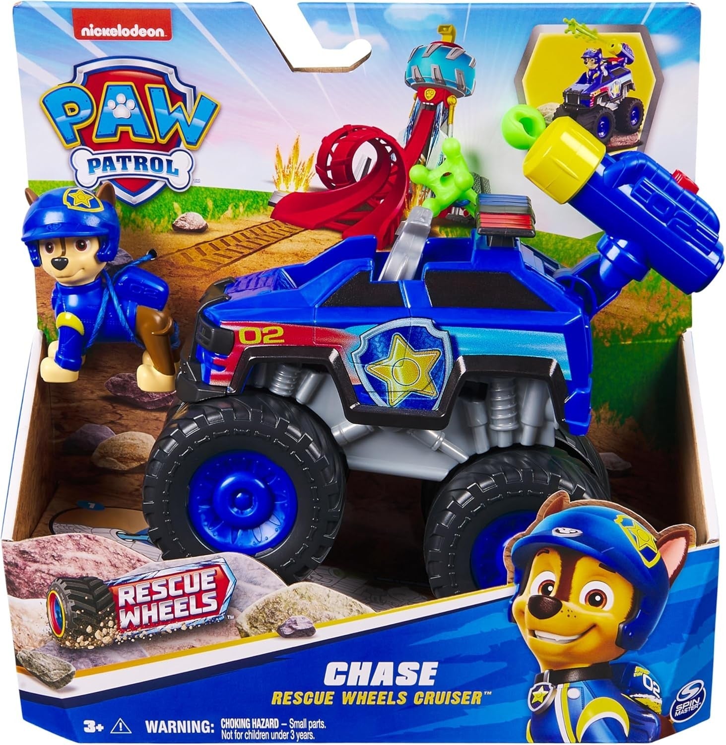 Paw Patrol Rescue Wheels Monster Truck Spin Master