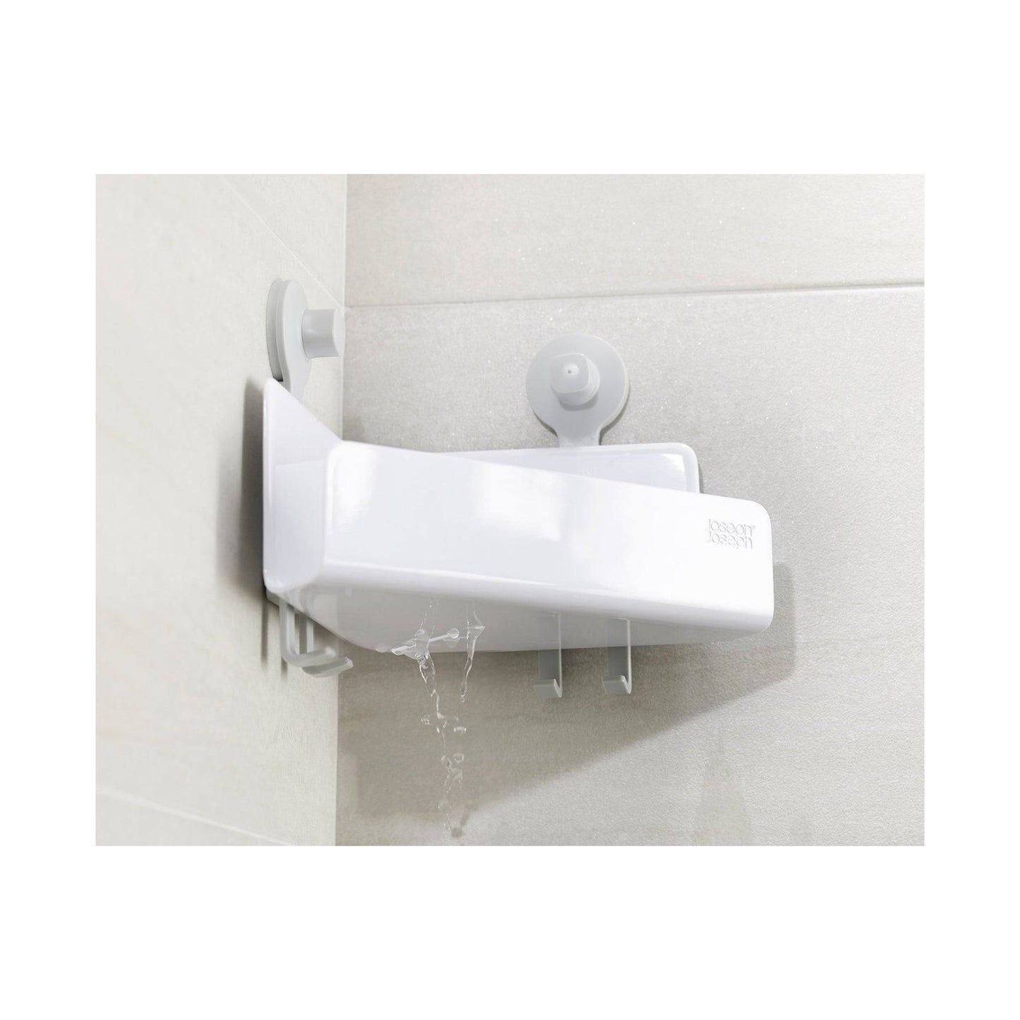 Easystore corner shower with mirror