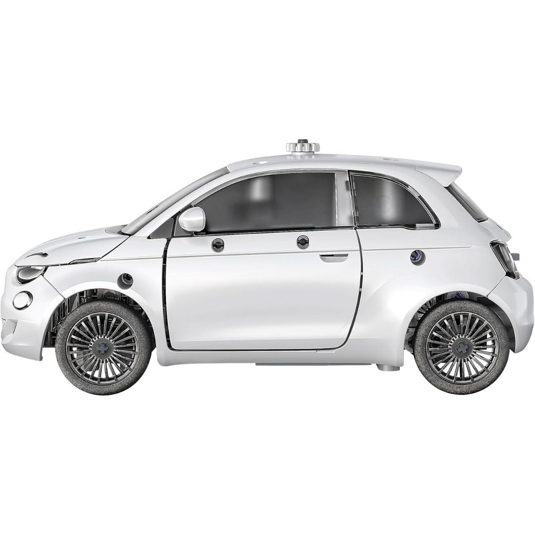 Clementoni Fiat 500 Electric Car Building Set Clementoni