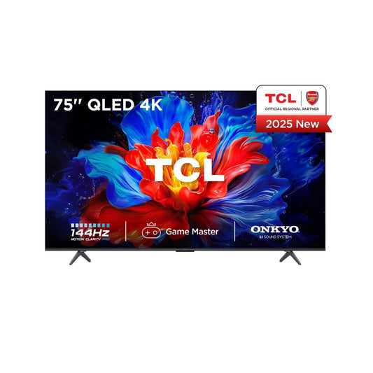 TCL QLED 75" UHD 144 NATIVE GOOGLE TV