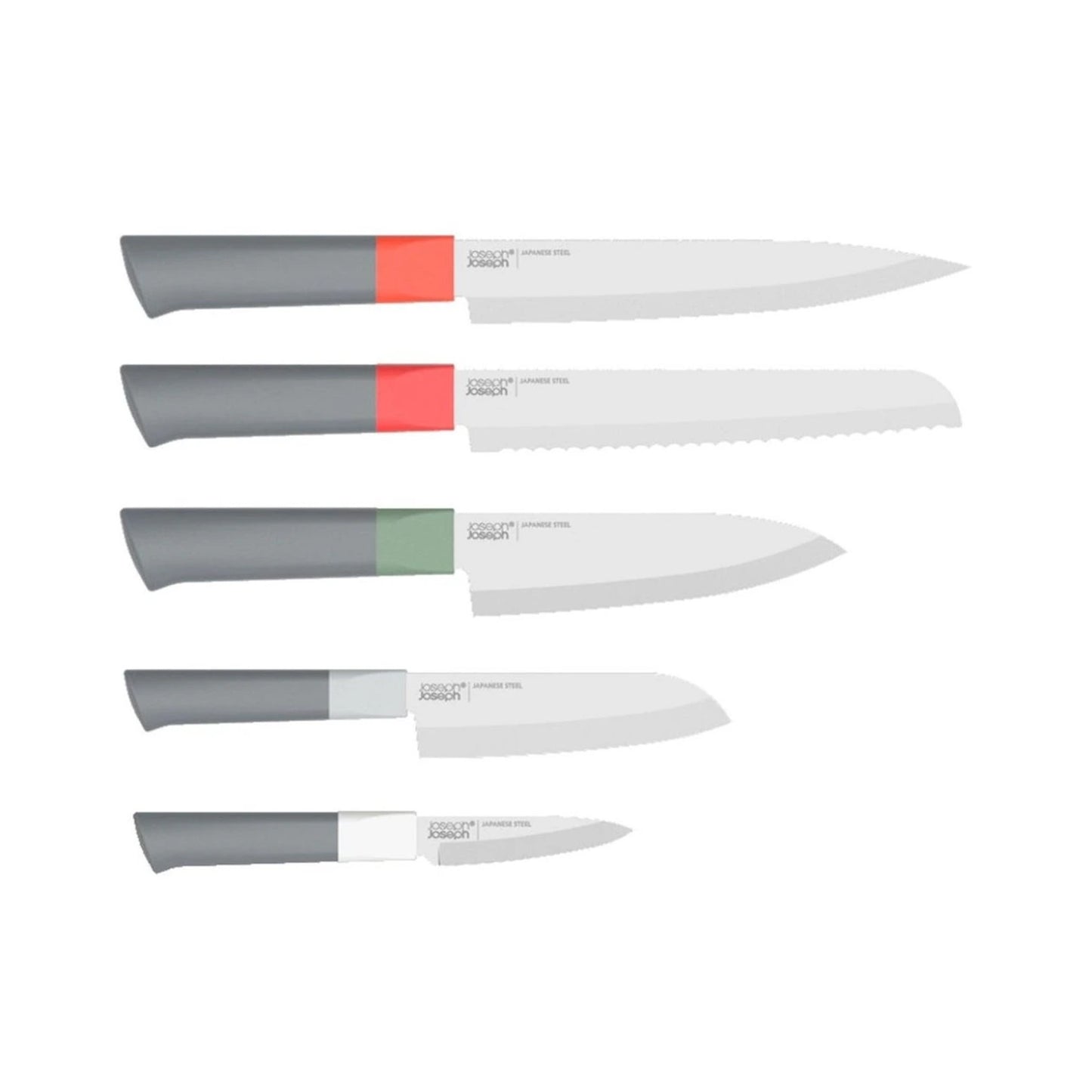 Duo 5pcs Knife Block Set JOSEPH
