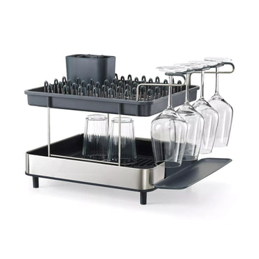 Joseph Joseph Excel - Steel 2-tier Stainless-steel Dish Rack JOSEPH