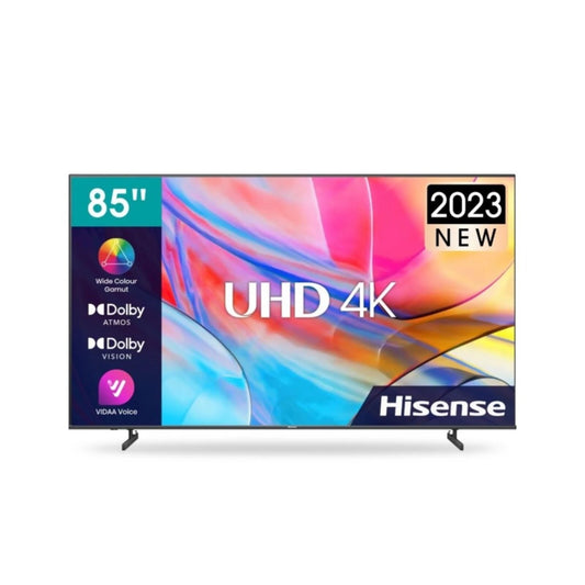 HISENSE 85" 4K DLED TV SMART VIDDA U6 OS