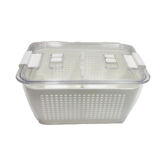 Storage Saver Containers With Lid & Colander,5L