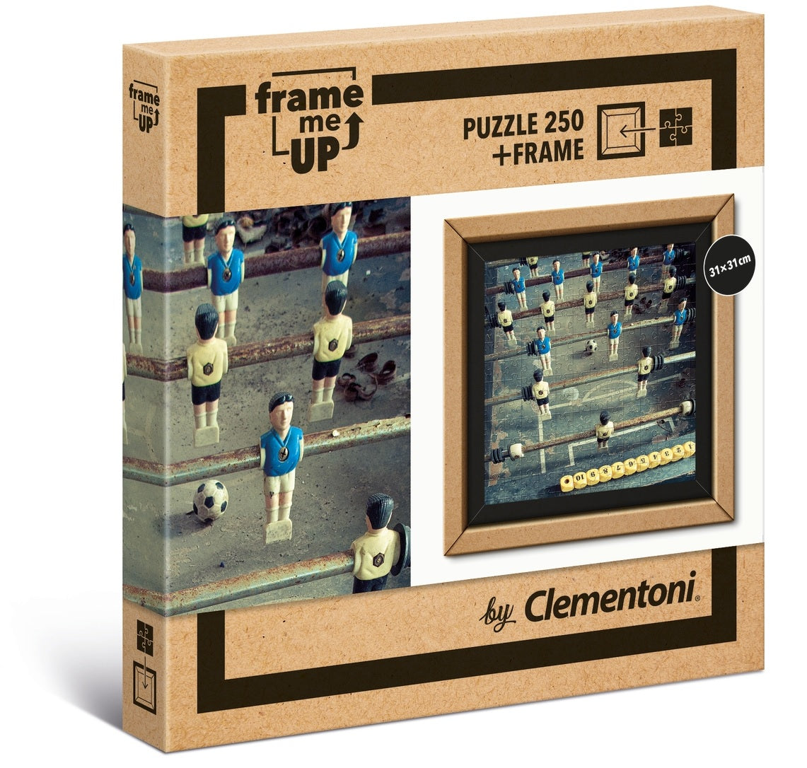 Frame Me Up Puzzle, Foosball 250 Pieces Clementoni