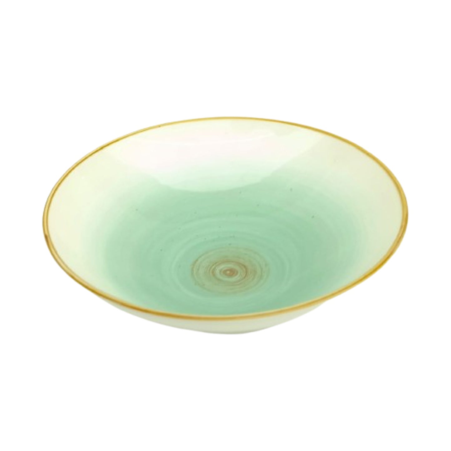 Plate Ceramic White&Blue. 9257