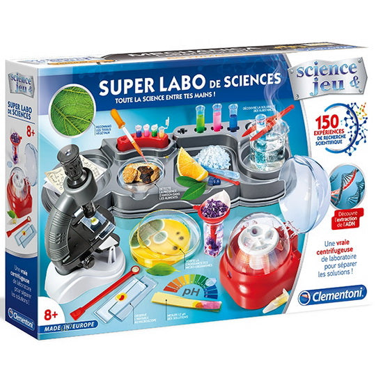 Clementoni - Super Labo Des Sciences Clementoni