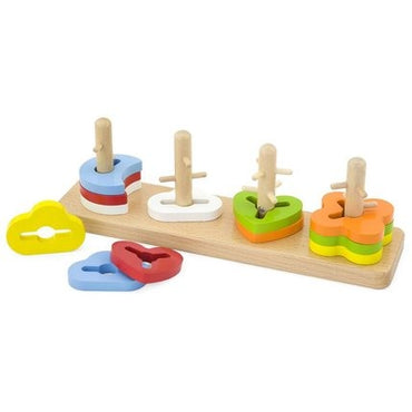 Puzzle with Shapes and Picots Atelier Du Bois
