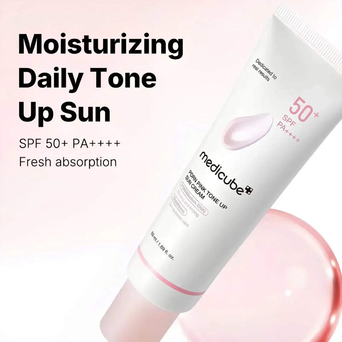 PDRN Pink Tone Up Sun Cream 50 ML MEDICUBE