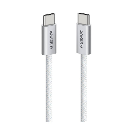 Anker USB-C to USB-C Cable 6ft 240W White