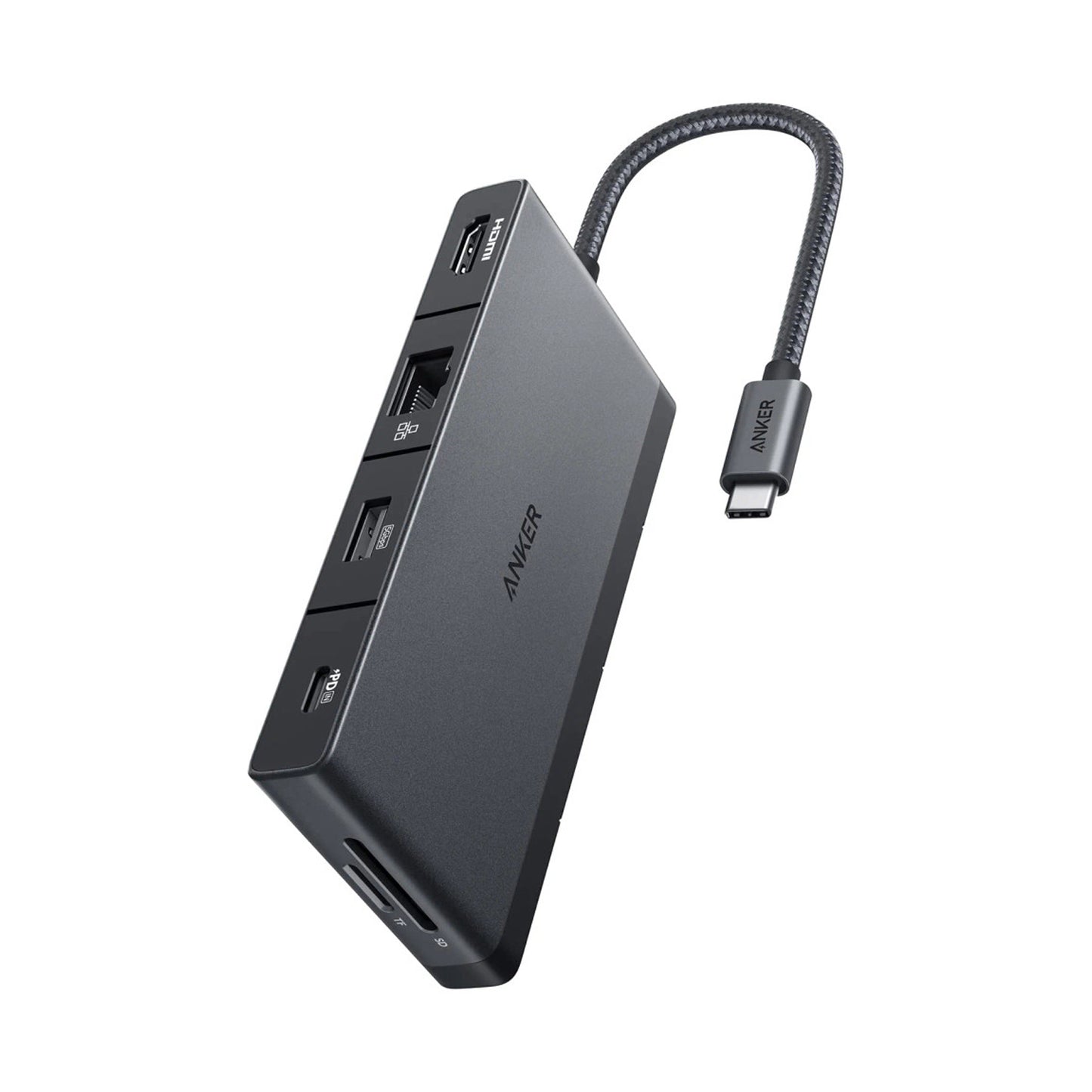 Anker 552 USB-C Hub (9-in-1, 4K HDMI) Black