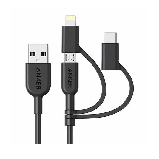 Anker Powerline II USB-A to 3-in-1 3ft/0.9m