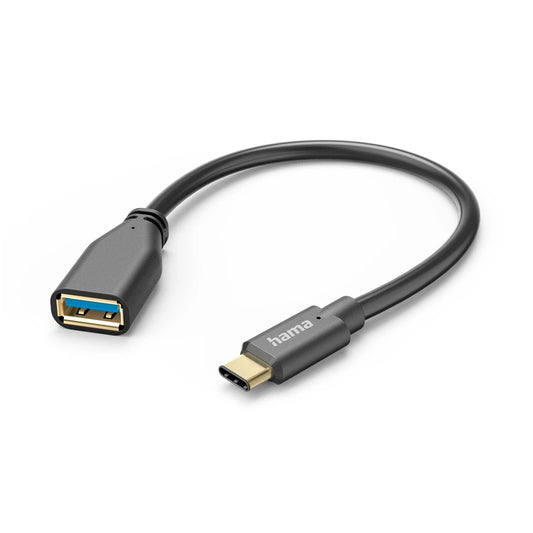 HAMA 125105 USB Adapter Cable, OTG, USB-C Plug - U