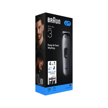 Braun s 4in1 All-in-One Grooming Kit h 50-min cordless