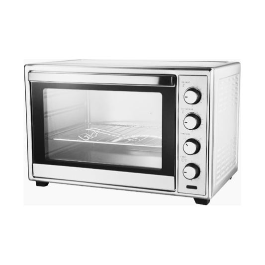 Super Chef Electric Oven 48L Double Glass W/Fan White