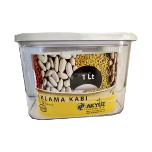 AKYUZ RECTANGULAR KITCHEN STORAGE BOX 1L