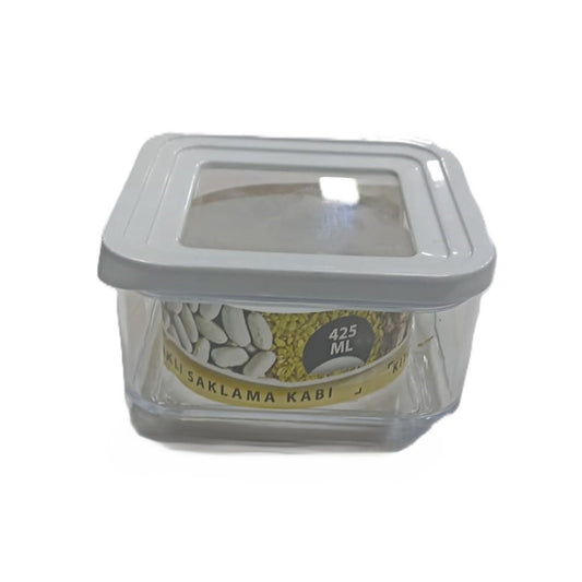 AKYUZ SQUARE KITCHEN STORAGE BOX 425ML TABLART