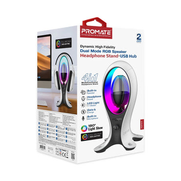 PROMATE Dynamic High Fidelity Dual Mode RGB Speaker
