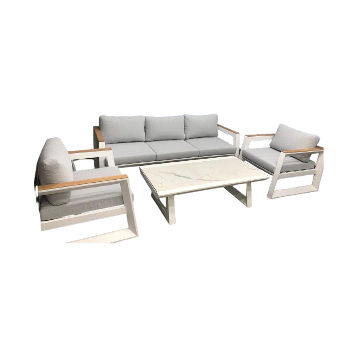 Alpha 3 Aluminum 5 Seat+Table