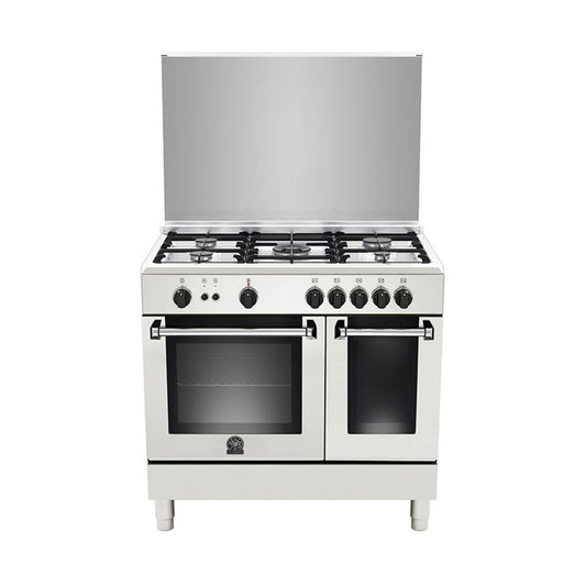 LA GERMANIA Cooker 90Cm Bottle 4Gas+1Triple White