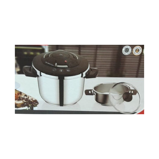 Pressure Cooker 7+4 Litre White