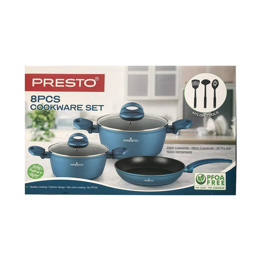 Presto Cookware Set Casserole24cm,28cm Frypan 28cm