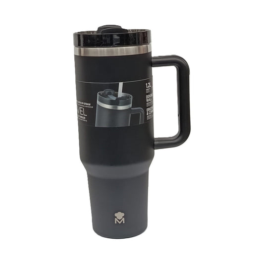 DOUBLE WALL TUMBLER STAINLESS STEEL 1.2L/Black