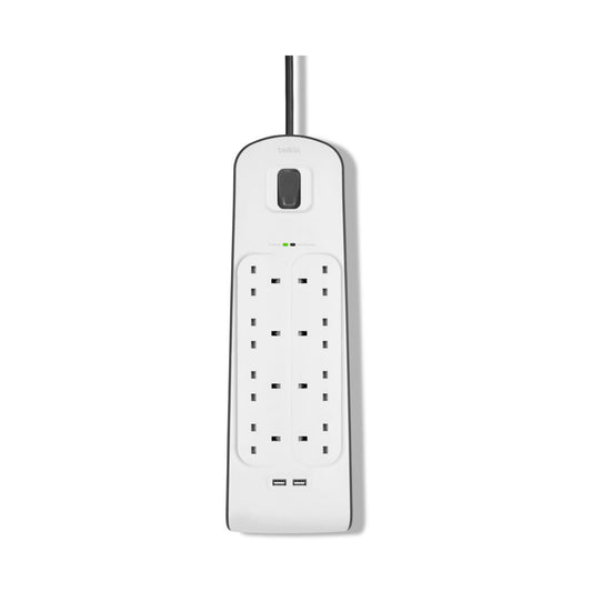 2.4 Amp USB Charging 8-outlet Surge Protection Strip
