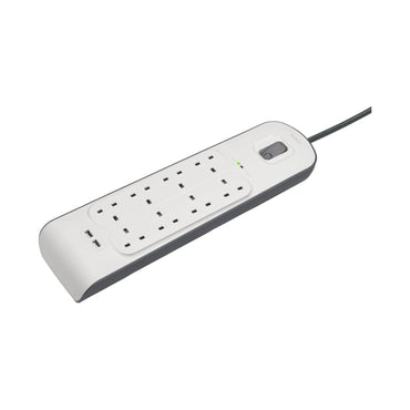 2.4 Amp USB Charging 8-outlet Surge Protection Strip