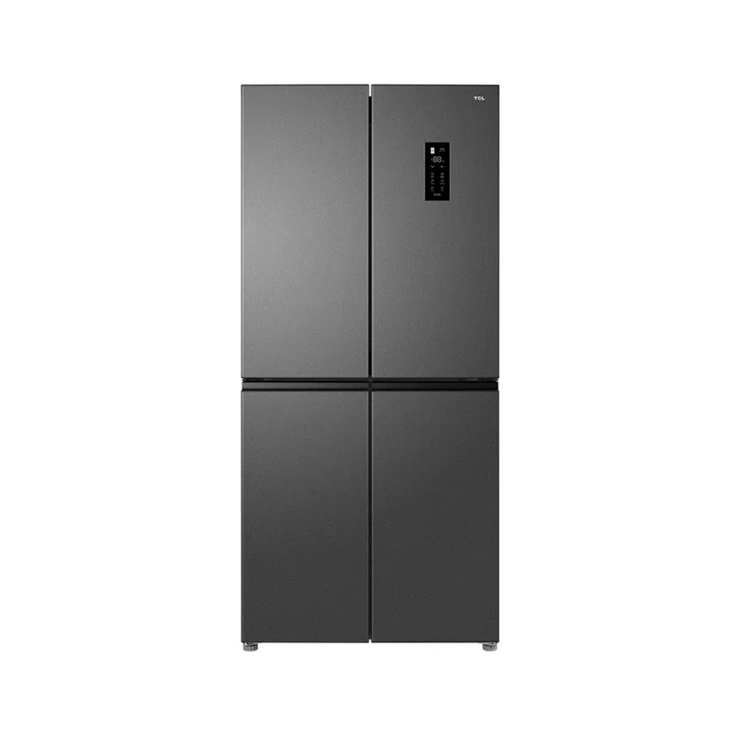 TCL Refrigerator 4 Doors 28 CFT Inverter Inox - Abed Tahan
