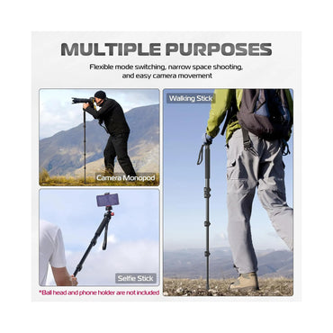 Ulanzi Camera Aluminum Monopod 61-inch
