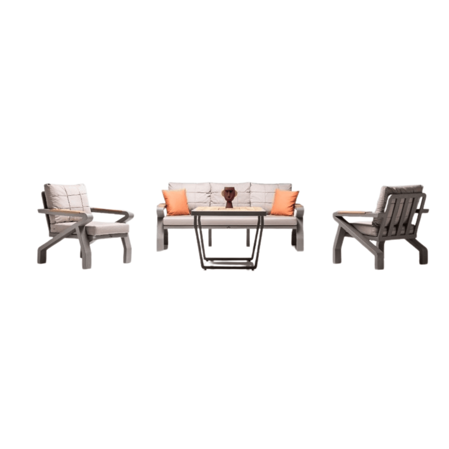 Casablanca Aluminum 5 Seat +Table