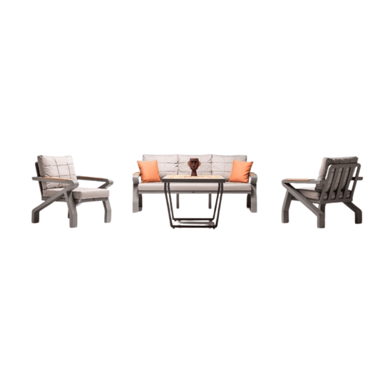 Casablanca Aluminum 5 Seat +Table
