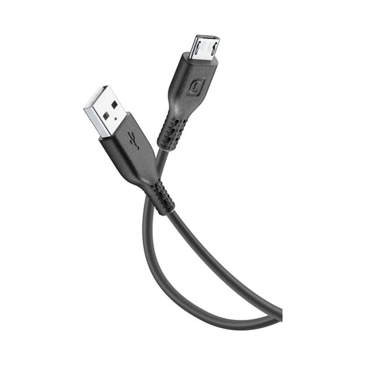 CELLULARLINE DATA CABLE USB - MICRO USB 1,2M BLACK