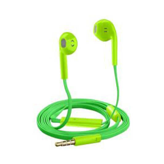 CELLULARLINE SLUG STYLECOLOR EARPHONES - JACK 3.5 mm GREEN