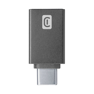 CELLULARLINE ADAPTER USB-A TO USB-C BLACK