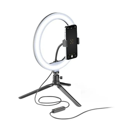 CELLULARLINE SELFIE RING MULTICOLOR UNIV. BLACK