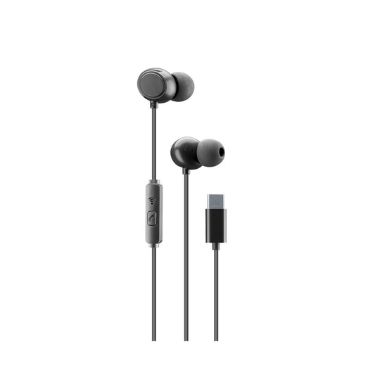 CELLULARLINE Earphone Mic In-Ear Usb-C Black