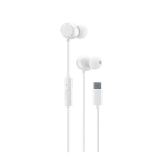 CELLULARLINE Earphone Mic In-Ear Usb-C White