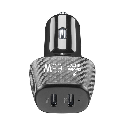 Cellulalrline Cbrusb2Pd65Wk / Car Charger Pd 45W + 20W Black