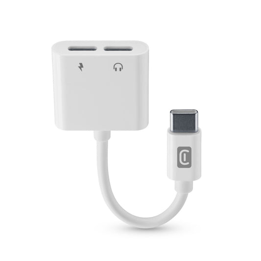 CELLULARLINE SPLIT SOUND & CHARGE USB-C/USB-C