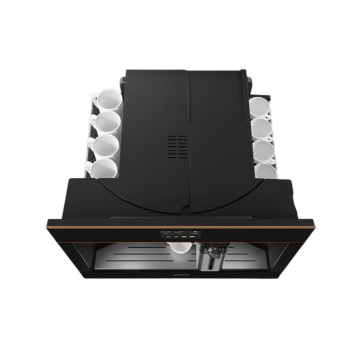 SMEG Coffee Machine Built in Dolce Stil Novo Glossy Black