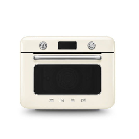 Smeg Countertop Combi Steam Oven 1800w 40L Cream Retro