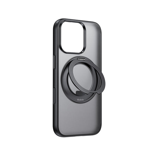 MCDODO PC-1870 MAGNETIC 360 RING STAND CASE IPHONE 17 BLACK