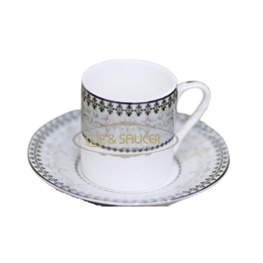 CS Premium Coffee Cup & Saucer