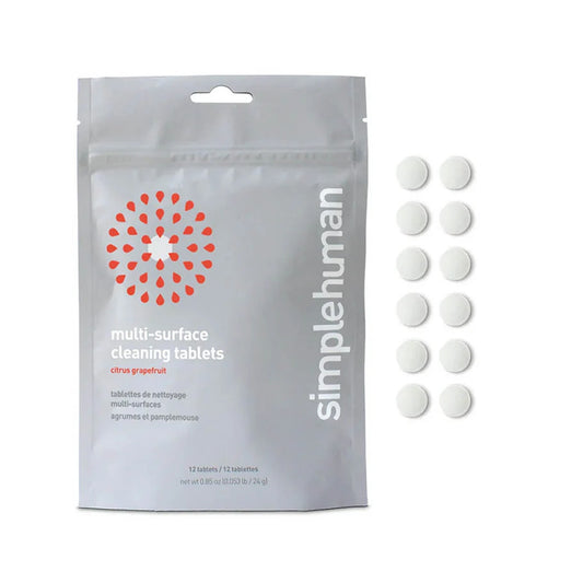 MULTI-SURFACE CLEANING TABLETS CITRUS GRAPEFRUIT SIMPLE HUMAN