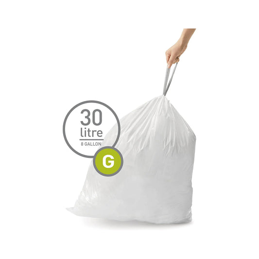 Liner Code G30L Pack of 20 SIMPLE HUMAN